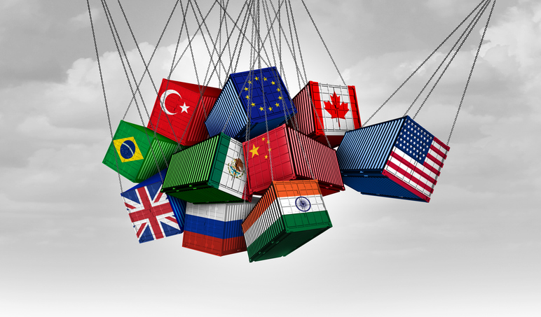 Tariffs could trigger a trade war between countries.